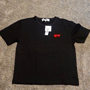 CDG PLAY t shirt
